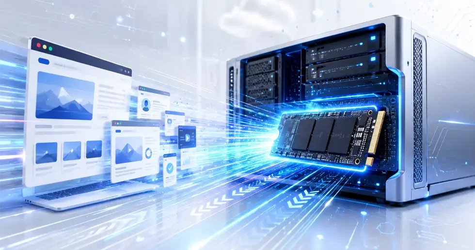 تاثیر NVMe بر افزایش سرعت سایت