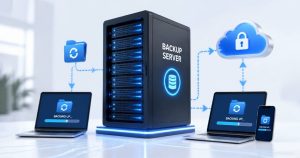 سرور بکاپ مجزا (Backup Server)