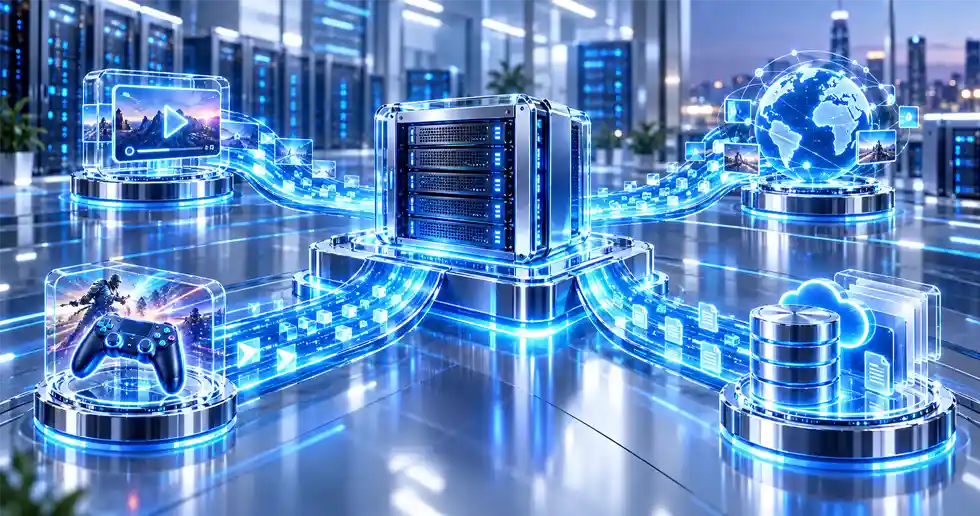 Network Optimized Server برای پروژه‌های نیازمند پهنای باند بالا و انتقال داده زیاد